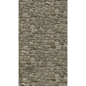 Vliestapete 'The Wall II' Steinwand grau 3-teilig 1,59 x 2,80 m