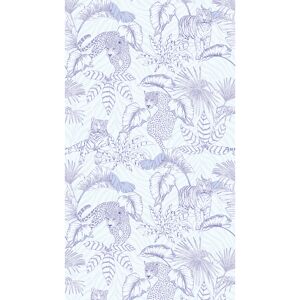 Vliestapete 'The Wall II' Tiger blau 3-teilig 1,59 x 2,80 m