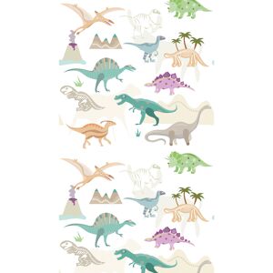 Vliestapete 'The Wall II' Kinder Dinos beige 3-teilig 1,59 x 2,80 m