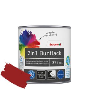 2in1 Buntlack 'Mohnblume' feuerrot glänzend 375 ml