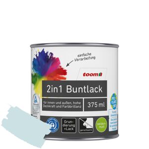 2in1 Buntlack 'Atempause' hellblau seidenmatt 375 ml