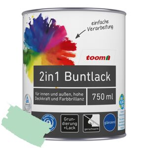 2in1 Buntlack minzgrün glänzend 750 ml