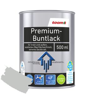 Premium-Buntlack lichtgrau seidenmatt 500 ml