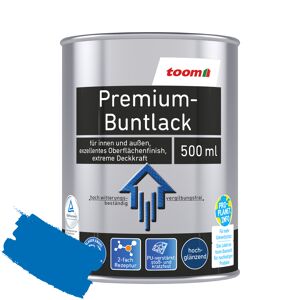 Premium-Buntlack pazifikblau glänzend 500 ml