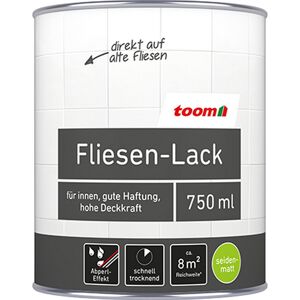 Fliesenlack lichtgrau seidenmatt 750 ml