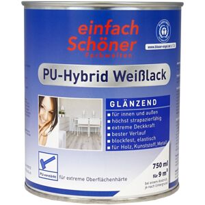 PU-Hybrid Weißlack glänzend 750 ml