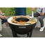Grill und Feuerstelle 'Premium' Stahl schwarz 81 x 81 x 62 cm