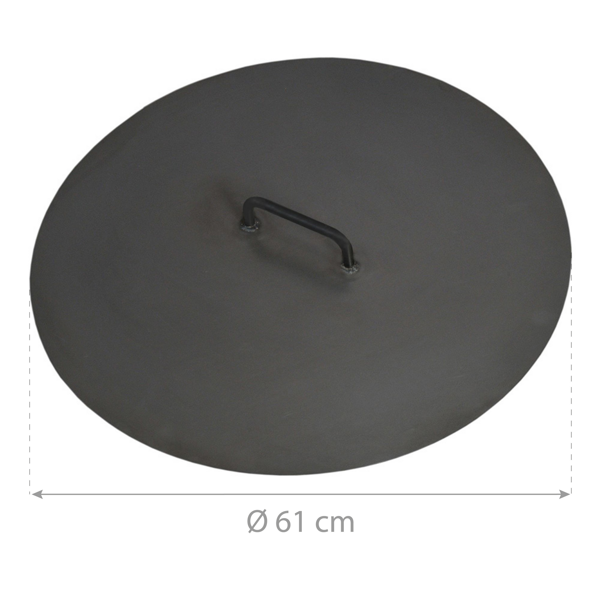 Deckel schwarz Ø 61 cm