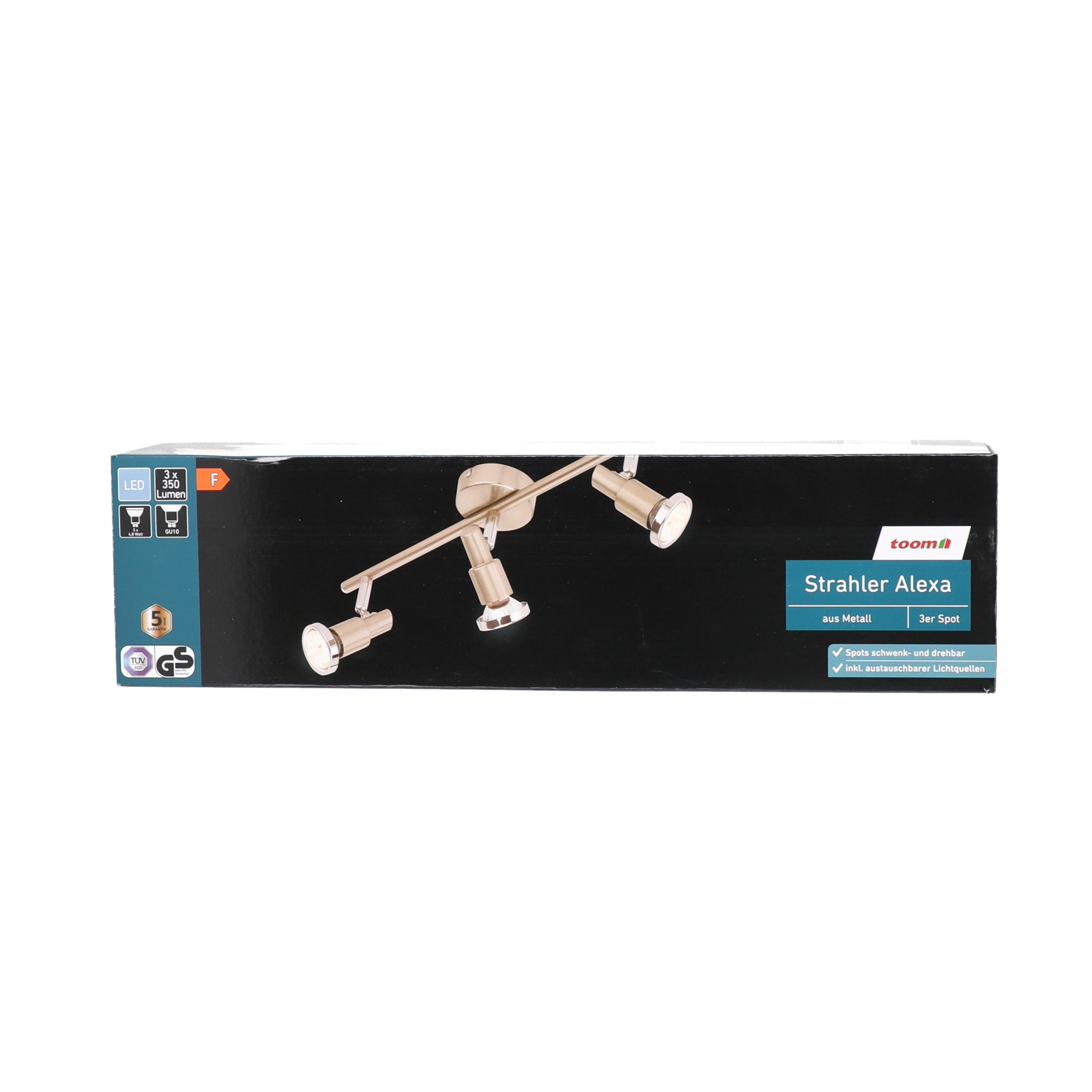 Strahler 'Alexa' 3-flammig 3 x 350 lm