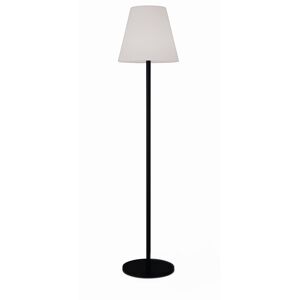 LED-Solar-Stehleuchte RGB Edelstahl schwarz Ø 34,5 x 150 cm