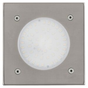 LED-Außen-Bodeneinbauleuchte 'Lamedo' Edelstahl, eckig