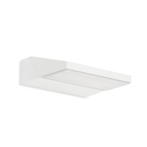 LED-Außenwandleuchte 'Bergen' weiß 17,2 x 14,1 x 5,2 cm