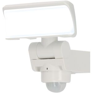 LED-Außenwandstrahler 'Seattle' weiß 16,5 x 17 x 18,3 cm, mit Bewegungsmelder